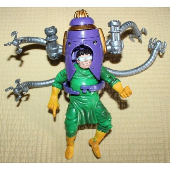 Spider-Man Spider Power DOCTOR OCTOPUS Doc Ock 1999 ToyBiz Arm Assault Octobot - Picture 1 of 5